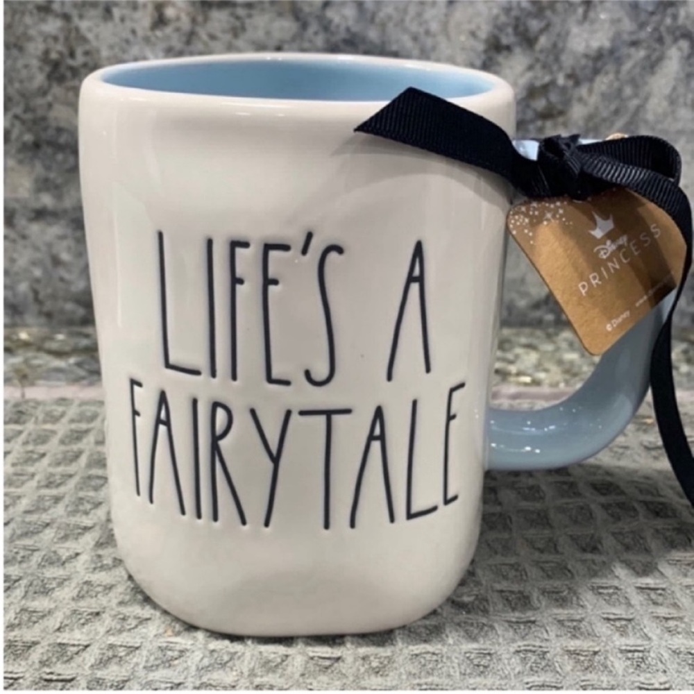 Rae Dunn x Disney “Life’s a Fairytale” Mug | NWT | 16 oz Princess Collection